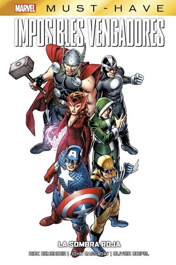 MARVEL MUST-HAVE: IMPOSIBLES VENGADORES, LA SOMBRA ROJA [CARTONE] | CASSADAY, JOHN | Akira Comics  - libreria donde comprar comics, juegos y libros online