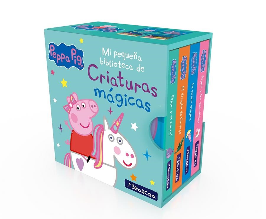 PEPPA PIG: MI PEQUEÑA BIBLIOTECA DE CRIATURAS MAGICAS [CARTONE] | Akira Comics  - libreria donde comprar comics, juegos y libros online