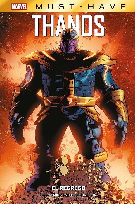 MARVEL MUST-HAVE: THANOS, EL REGRESO [CARTONE] | LEMIRE,JEFF / DEODATO JR., MIKE | Akira Comics  - libreria donde comprar comics, juegos y libros online