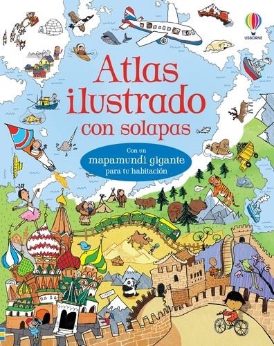 ATLAS ILUSTRADO CON SOLAPAS [CARTONE] | FRITH, ALEX | Akira Comics  - libreria donde comprar comics, juegos y libros online