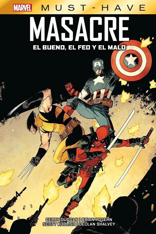 MARVEL MUST-HAVE: MASACRE, EL BUENO, EL MALO Y EL FEO [CARTONE]  | Akira Comics  - libreria donde comprar comics, juegos y libros online