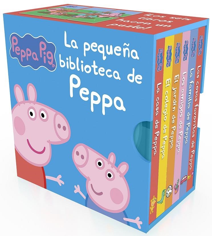 PEPPA PIG: LA PEQUEÑA BIBLIOTECA DE PEPPA [CARTONE] | Akira Comics  - libreria donde comprar comics, juegos y libros online