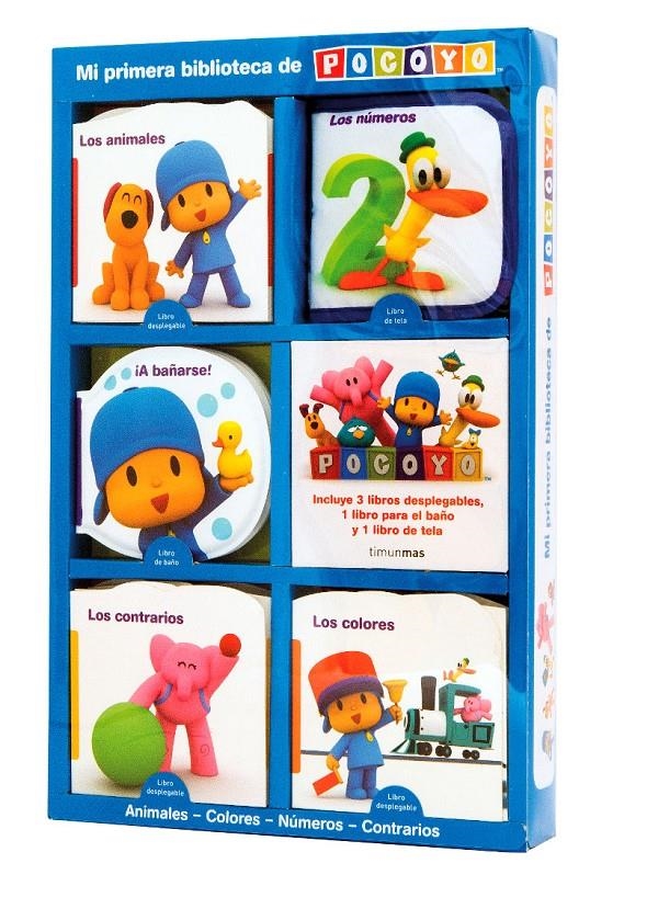 MI PRIMERA BIBLIOTECA DE POCOYO (TELA) [RUSTICA] [CARTONE] | Akira Comics  - libreria donde comprar comics, juegos y libros online