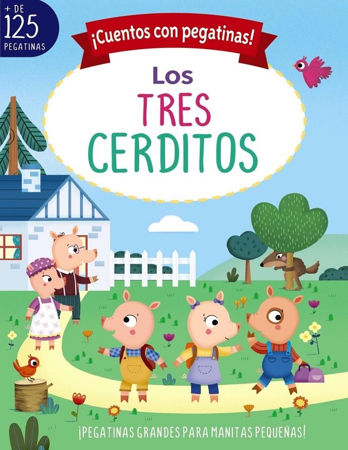 CUENTOS CON PEGATINAS!: LOS TRES CERDITOS [RUSTICA] | MUNRO SMITH, EMMA | Akira Comics  - libreria donde comprar comics, juegos y libros online