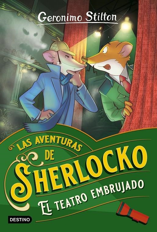 GERONIMO STILTON: EL TEATRO EMBRUJADO (LAS AVENTURAS DE SHERLOCKO) [RUSTICA] | STILTON, GERONIMO | Akira Comics  - libreria donde comprar comics, juegos y libros online