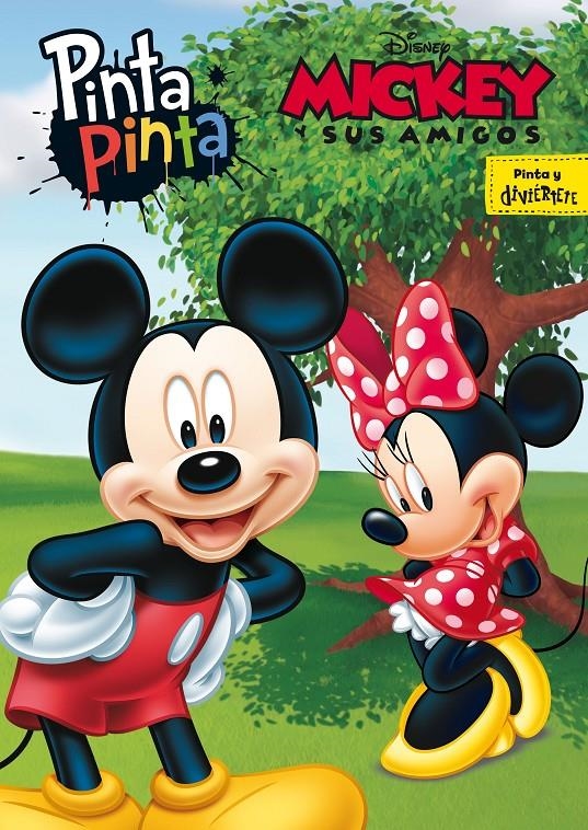 MICKEY Y SUS AMIGOS: PINTA PINTA [RUSTICA] | DISNEY | Akira Comics  - libreria donde comprar comics, juegos y libros online