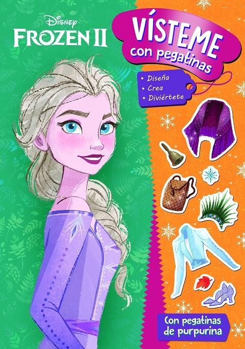 FROZEN 2: VISTEME CON PEGATINAS [RUSTICA] | Akira Comics  - libreria donde comprar comics, juegos y libros online