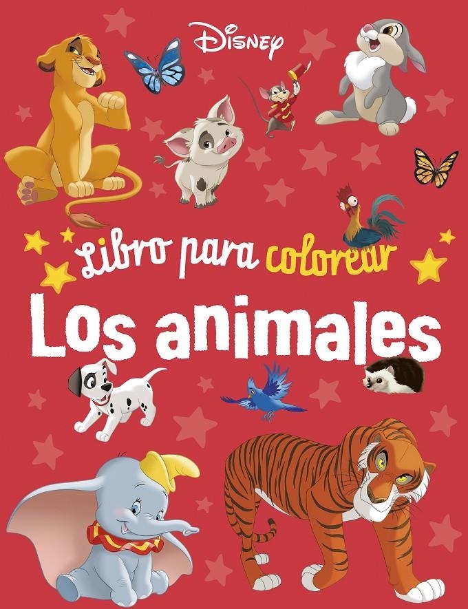 DISNEY: LIBRO PARA COLOREAR LOS ANIMALES [RUSTICA] | Akira Comics  - libreria donde comprar comics, juegos y libros online