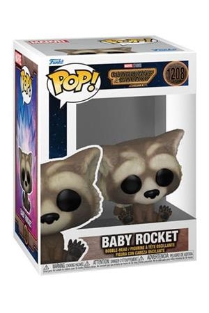 POP! MARVEL GUARDIANES DE LA GALAXIA VOL. 3 Nº1208: BABY ROCKET (FIGURA DE VINILO) [CAJA] | FUNKO | Akira Comics  - libreria donde comprar comics, juegos y libros online