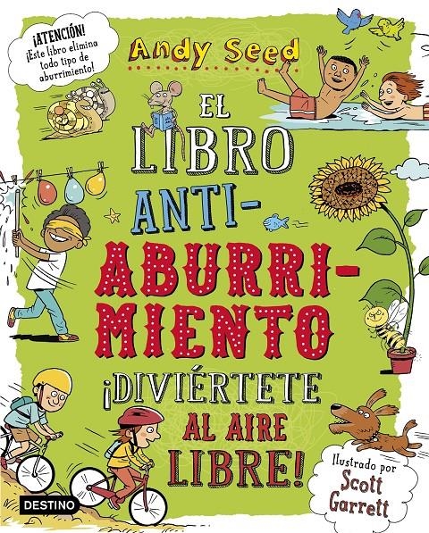 LIBRO ANTIABURRIMIENTO, EL: ¡DIVIERTETE AL AIRE LIBRE! | SEED, ANDY | Akira Comics  - libreria donde comprar comics, juegos y libros online