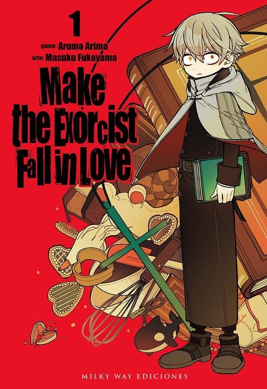 MAKE THE EXORCIST FALL IN LOVE Nº01 [RUSTICA] | ARIMA,ARUMA / FUKUYAMA,MASUKA | Akira Comics  - libreria donde comprar comics, juegos y libros online