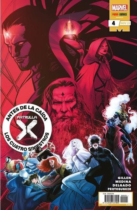 PATRULLA-X: ANTES DE LA CAIDA Nº04 LOS CUATRO SINIESTROS [GRAPA] | Akira Comics  - libreria donde comprar comics, juegos y libros online