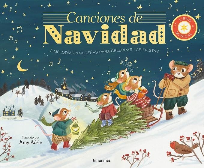 CANCIONES DE NAVIDAD (LIBRO MUSICAL) [CARTONE] | COTTON, KATIE | Akira Comics  - libreria donde comprar comics, juegos y libros online