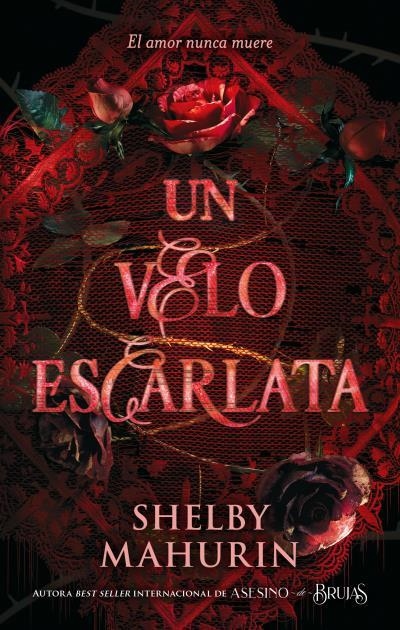 UN VELO ESCARLATA (FIRMADO POR SU AUTORA) [RUSTICA] | MAHURIN, SHELBY | Akira Comics  - libreria donde comprar comics, juegos y libros online