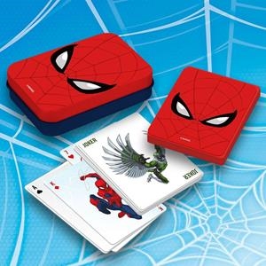 MARVEL: BARAJA DE NAIPES SPIDER-MAN [CAJA METALICA] | Akira Comics  - libreria donde comprar comics, juegos y libros online