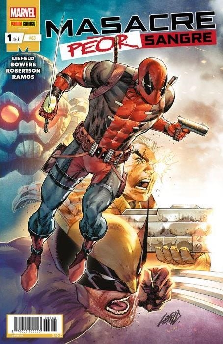 MASACRE (DEADPOOL) Nº63: PEOR SANGRE Nº01 (1 DE 3) [GRAPA] | Akira Comics  - libreria donde comprar comics, juegos y libros online