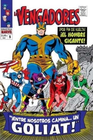 BIBLIOTECA MARVEL: LOS VENGADORES VOL.05 (1966 / 25-30 USA) [RUSTICA] | Akira Comics  - libreria donde comprar comics, juegos y libros online