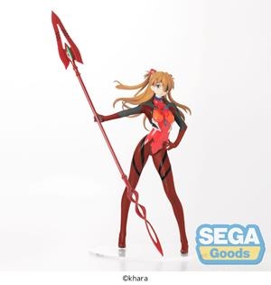 EVANGELION NEW THEATRICAL EDITION: ESTATUA ASUKA X SPEAR OF CASSIUS (RE-RUN) 30 CM PVC [CAJA] | Akira Comics  - libreria donde comprar comics, juegos y libros online