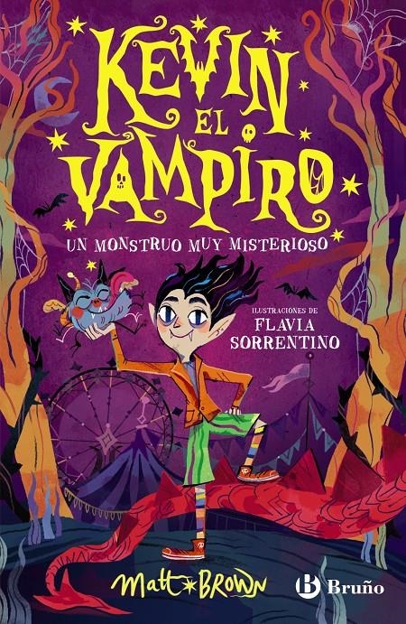 KEVIN EL VAMPIRO Nº01: UN MONSTRUO MUY MISTERIOSO [RUSTICA] | BROWN, MATT | Akira Comics  - libreria donde comprar comics, juegos y libros online