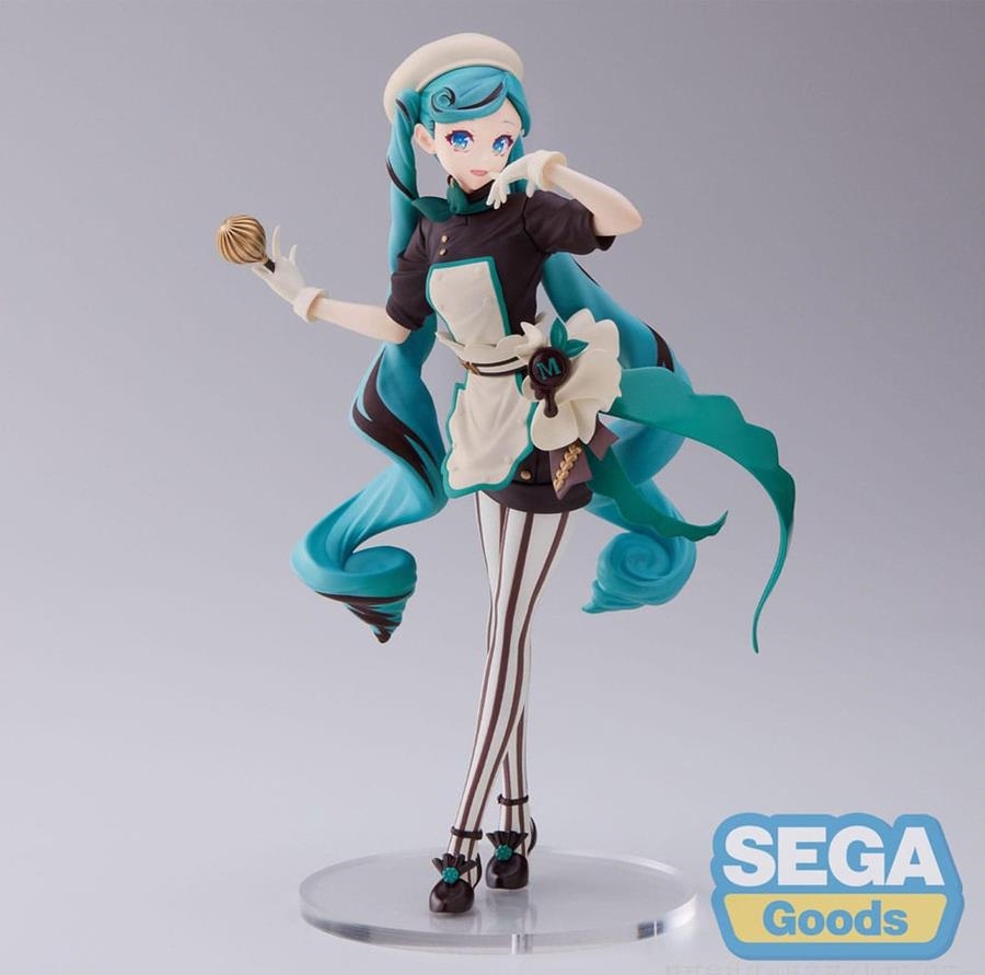 HATSUNE MIKU: ESTATUA HATSUNE MIKU - BITTER PATISSIER (RE-RUN)  LUMINASTA 21 CM PVC [CAJA] | Akira Comics  - libreria donde comprar comics, juegos y libros online