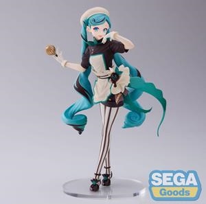 HATSUNE MIKU: ESTATUA HATSUNE MIKU - BITTER PATISSIER (RE-RUN)  LUMINASTA 21 CM PVC [CAJA] | Akira Comics  - libreria donde comprar comics, juegos y libros online