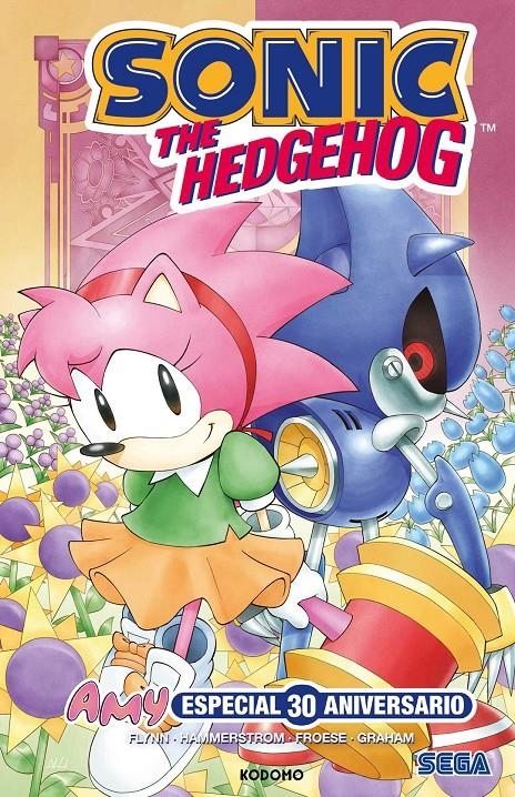 SONIC THE HEDGEHOG: AMY ESPECIAL 30 ANIVERSARIO [CARTONE] | FLYNN, IAN | Akira Comics  - libreria donde comprar comics, juegos y libros online